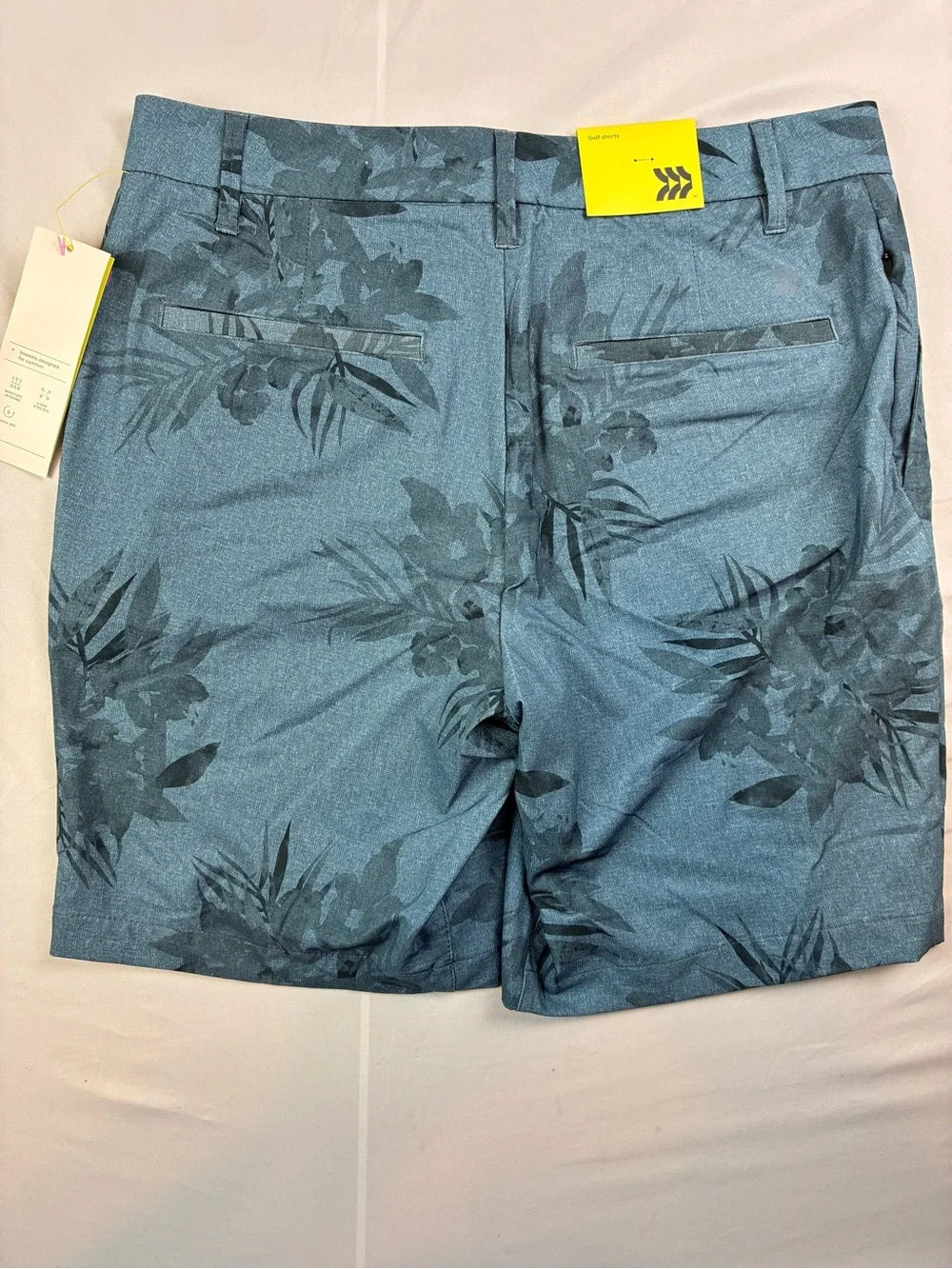 all in motion Floral Performance Flat-Front Shorts